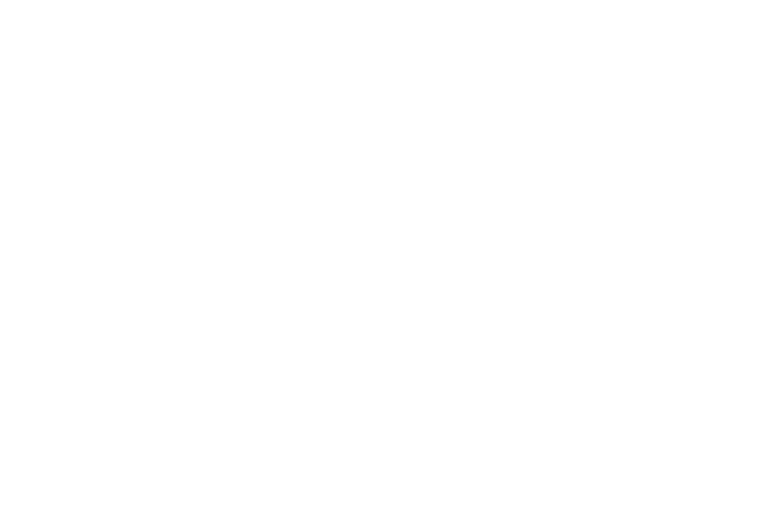Illustrated panorama of Hong Kong in white linework.