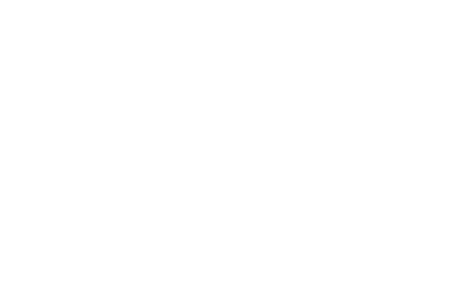 Illustrated panorama of Miami in white linework.