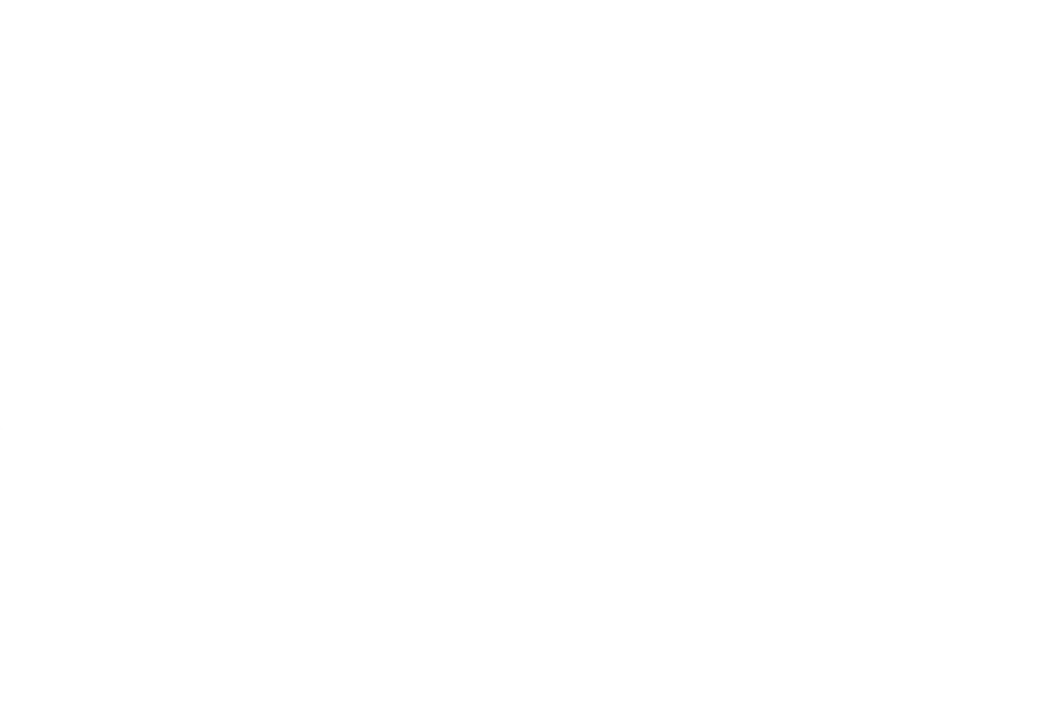 Illustrated panorama of Seoul in white linework.